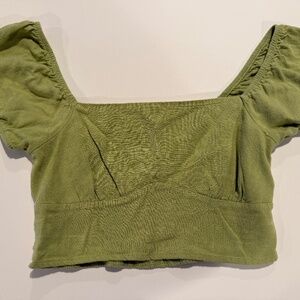 Green Summer Top